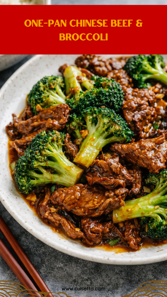 A high-contrast, overhead shot of a steaming pan of Better Than Takeout Beef And Broccoli. The image shows thin, glossy slices of Tender Beef And Broccoli florets coated in a thick, dark brown Easy Beef And Broccoli Sauce. Mincing ginger and garlic are visible in the glaze, served alongside a bowl of fluffy white rice. This visual perfectly represents an Easy Homemade Beef Stir-fry and a restaurant-style Better Than Take Out Beef And Broccoli meal.