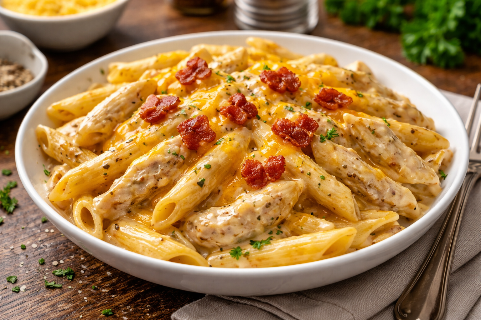 Crack Chicken Penne – Fast and Easy Supper Idea Everyone Loves