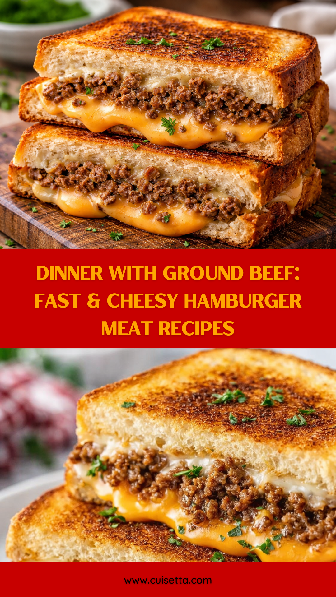 Close-up of cheesy ground beef meal with melted topping, served hot for a comforting dish. This Melt Recipe is ideal for a Hearty Lunch or dinner. A great example of Hamburger Meat Recipes, it works well for Dinner With Ground Beef. Included in Fun Easy Recipes and Beef Recipes For Dinner, it’s a satisfying Beef Dinner and part of popular Ground Beef Recipes and everyday Meat Recipes.